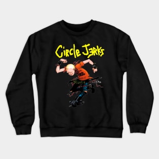 circle jerks dance cover Crewneck Sweatshirt